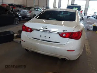 2015 Infiniti Q50 Premium with VIN JN1BV7APXFM353042, listed as a IAAI auction lot 42327460 with 108,497 mi miles and . Bid and sale history available at DreamBid. Image 17.