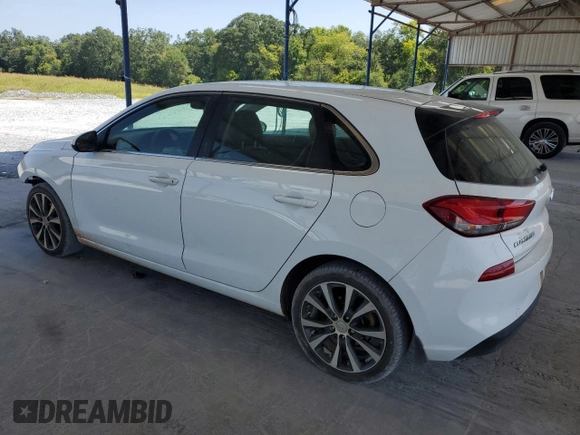 2019 Hyundai Elantra GT with VIN KMHH35LE1KU114689, listed as a Copart auction lot 68495034 with 112,287 mi miles and Salvage Title. Bid and sale history available at carsss.com. Image 2.