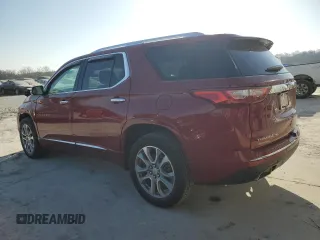 2020 Chevrolet Traverse Premier with VIN 1GNEVKKW3LJ215432, listed as a Copart auction lot 49143745 with 52,853 mi miles and Salvage title. Bid and sale history available at DreamBid. Image 2.