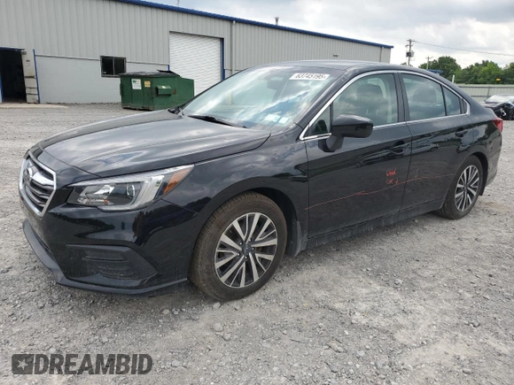 2019 Subaru Legacy Premium with VIN 4S3BNAF66K3037857, listed as a Copart auction lot 63745195 with 43,051 mi miles and Salvage title. Bid and sale history available at DreamBid. Image 1.