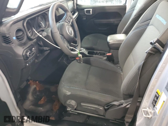 2024 Jeep Wrangler Rubicon with VIN 1C4RJXR6XRW292478, listed as a Copart auction lot 88075765 with 11,121 mi miles and Non Repairable. Bid and sale history available at DreamBid. Image 7.