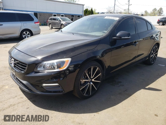 2017 Volvo S60 Dynamic with VIN YV140MTL8H2433865, listed as a Copart auction lot 54534305 with 143,416 mi miles and Salvage title. Bid and sale history available at DreamBid. Image 1.