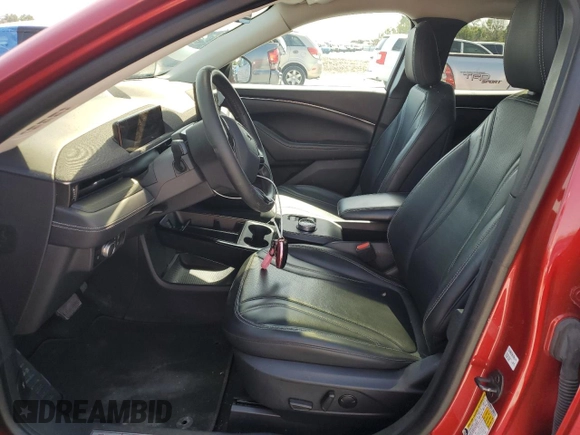 2021 Ford Mustang Mach-E Premium with VIN 3FMTK3R73MMA09251, listed as a Copart auction lot 56739425 with 47,940 mi miles and Salvage title. Bid and sale history available at DreamBid. Image 7.