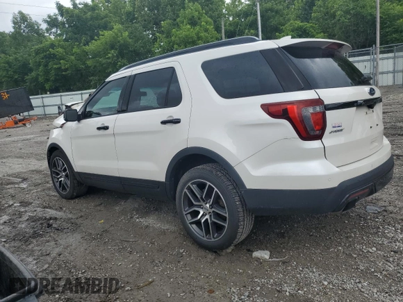 2016 Ford Explorer Sport with VIN 1FM5K8GT3GGA41704, listed as a Copart auction lot 61453515 with 101,801 mi miles and Salvage title. Bid and sale history available at DreamBid. Image 2.