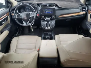 2017 Honda CR-V EX-L with VIN 2HKRW1H81HH516064, listed as a Copart auction lot 53435025 with 110,621 mi miles and Salvage Title. Bid and sale history available at carsss.com. Image 8.