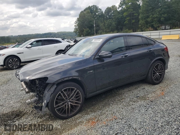 2021 Mercedes-Benz GLC with VIN W1N0J6EB8MF939385, listed as a Copart auction lot 70302494 with 20,217 mi miles and Salvage Title. Bid and sale history available at carsss.com. Image 1.