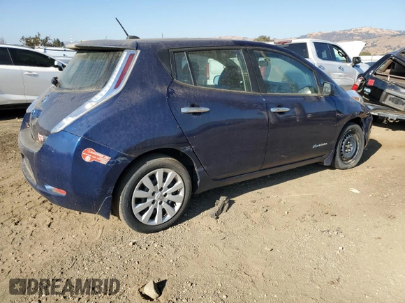 2017 Nissan LEAF S with VIN 1N4BZ0CP3HC303006, listed as a Copart auction lot 70925664 with 0 mi miles and Clean Title. Bid and sale history available at carsss.com. Image 3.
