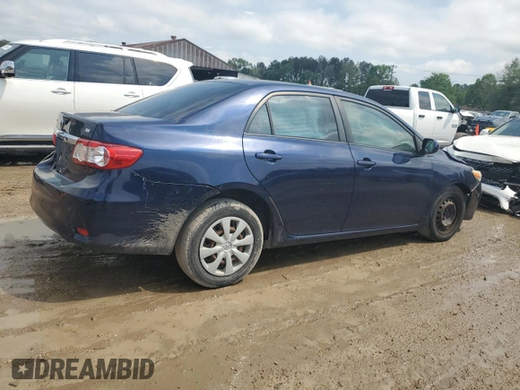 2011 Toyota Corolla L with VIN JTDBU4EE9B9140393, listed as a Copart auction lot 51088335 with 87,078 mi miles and Salvage Title. Bid and sale history available at carsss.com. Image 3.