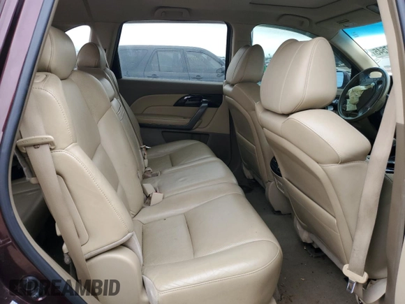 2009 Acura MDX Sport/Entertainment Pkg with VIN 2HNYD28869H503709, listed as a Copart auction lot 44127545 with 165,031 mi miles and Salvage Title. Bid and sale history available at carsss.com. Image 12.