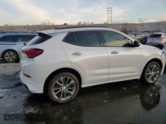 2020 Buick Encore GX Essence with VIN KL4MMGSL3LB113773, listed as a Copart auction lot 45045555 with 54,812 mi miles and Salvage title. Bid and sale history available at DreamBid. Image 14.