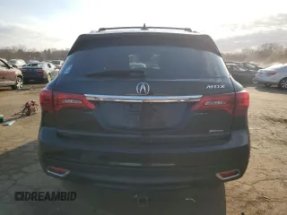 2014 Acura MDX Advance with VIN 5FRYD4H81EB013131, listed as a Copart auction lot 49038505 with Not Provided miles and Salvage Title. Bid and sale history available at DreamBid. Image 6.