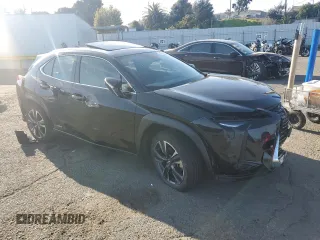 2020 Lexus UX 250h with VIN JTHP9JBH4L2025441, listed as a Copart auction lot 48759045 with 42,348 mi miles and Salvage Title. Bid and sale history available at DreamBid. Image 4.