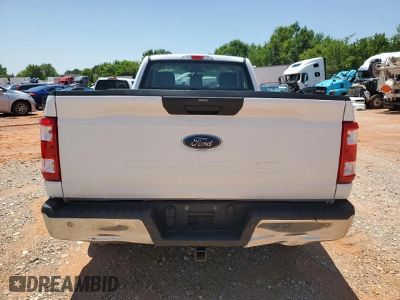 2021 Ford F-150 XL z VIN 1FTMF1C56MKE99832, wystawiony jako Copart lot #58199975 z przebiegiem 86 532 mil mil oraz Szkoda całkowita • Salvage title. Historia ofert i sprzedaży dostępna na DreamBid. Obrazek 6.