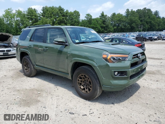2022 Toyota 4Runner TRD Sport with VIN JTESU5JRXN5986229, listed as a Copart auction lot 61629845 with 44,127 mi miles and Clean title. Bid and sale history available at DreamBid. Image 4.