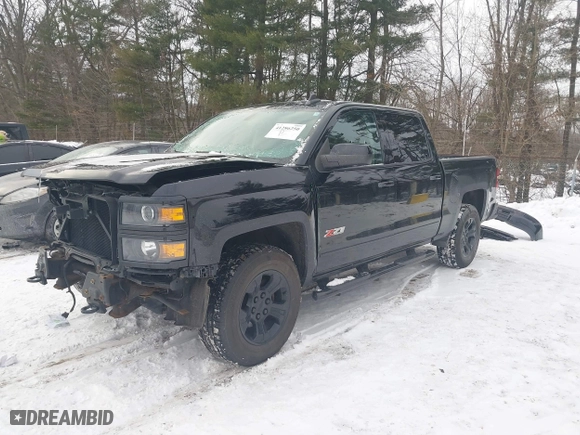 2015 Chevrolet Silverado 1500 LTZ with VIN 3GCUKSEC7FG391162, listed as a IAAI auction lot 41286250 with 103,847 mi miles. Bid and sale history available at carsss.com. Image 2.