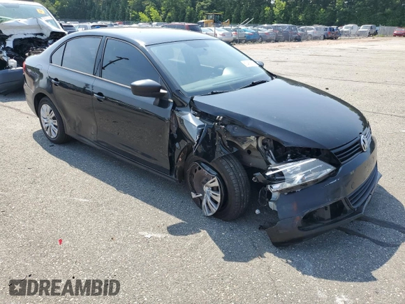 2012 Volkswagen Jetta S with VIN 3VW1K7AJ1CM342943, listed as a Copart auction lot 60465855 with 192,923 mi miles and Salvage title. Bid and sale history available at DreamBid. Image 4.