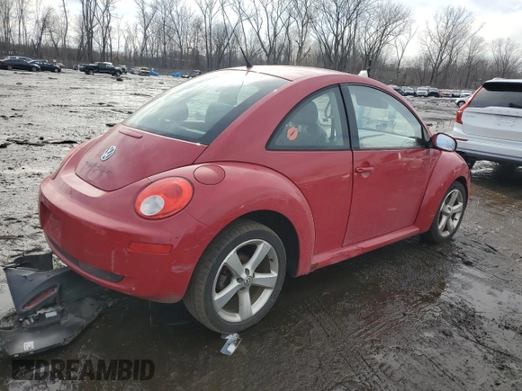 2006 Volkswagen Beetle with VIN 3VWSG31C76M407539, listed as a Copart auction lot 46348895 with 115,038 mi miles and Salvage Title. Bid and sale history available at DreamBid. Image 3.