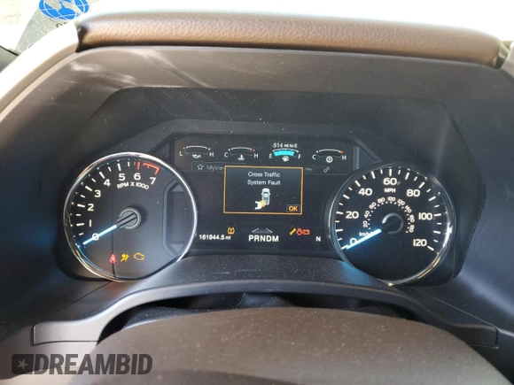 2018 Ford F-150 XL with VIN 1FTEW1E52JFB96018, listed as a Copart auction lot 48020125 with 161,944 mi miles and Salvage title. Bid and sale history available at DreamBid. Image 9.