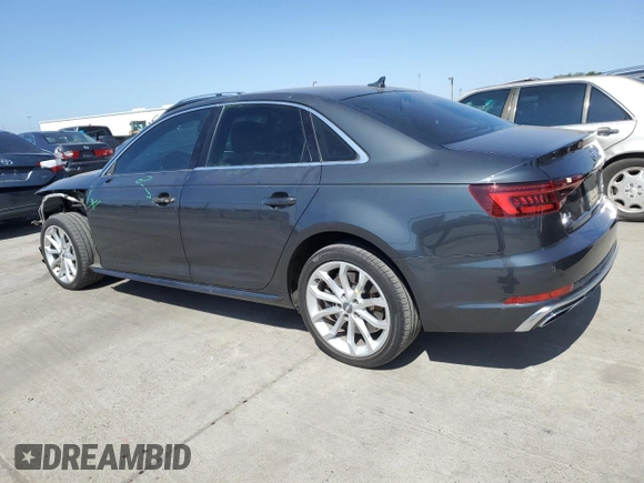 2019 Audi A4 Premium Plus z VIN WAUENAF45KA021296, wystawiony jako Copart lot #56107095 z przebiegiem 77 102 mil mil oraz Szkoda całkowita • Salvage title. Historia ofert i sprzedaży dostępna na DreamBid. Obrazek 2.