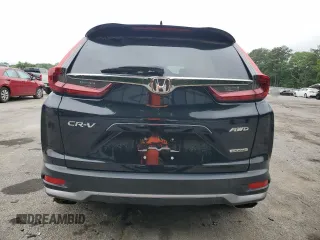 2020 Honda CR-V Touring with VIN 5J6RW2H93LL014590, listed as a Copart auction lot 53720635 with 63,951 mi miles and Salvage title. Bid and sale history available at DreamBid. Image 6.