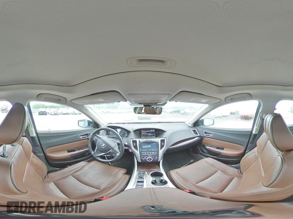 2020 Acura TLX Technology with VIN 19UUB3F46LA002150, listed as a Copart auction lot 59041975 with 106,890 mi miles and Salvage title. Bid and sale history available at DreamBid. Image 14.