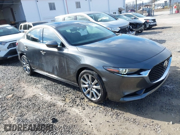 2023 Mazda 3 S Premium with VIN 3MZBPBDM8PM373434, listed as a IAAI auction lot 41234729 with 9,387 mi miles and . Bid and sale history available at DreamBid. Image 1.