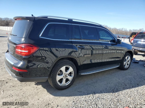 2017 Mercedes-Benz GLS with VIN 4JGDF6EE7HA974339, listed as a Copart auction lot 45651465 with 71,335 mi miles and Clean Title. Bid and sale history available at carsss.com. Image 3.
