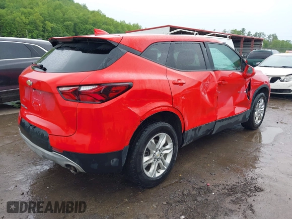 2020 Chevrolet Blazer LT with VIN 3GNKBHR46LS669529, listed as a IAAI auction lot 42226887 with 87,894 mi miles and . Bid and sale history available at DreamBid. Image 4.