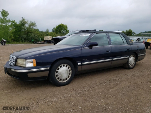 1997 Cadillac DeVille with VIN 1G6KD54Y2VU300250, listed as a Copart auction lot 66253444 with 0 mi miles and Clean Title. Bid and sale history available at carsss.com. Image 1.