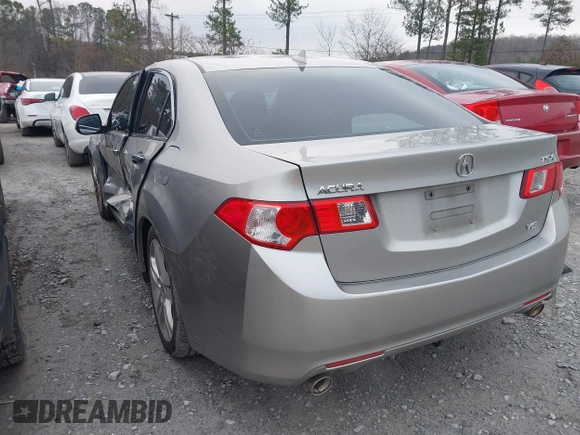 2010 Acura TSX with VIN JH4CU4F42AC002768, listed as a IAAI auction lot 41501464 with 213,752 mi miles. Bid and sale history available at carsss.com. Image 3.