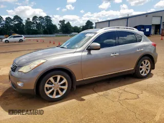 2008 Infiniti EX Journey with VIN JNKAJ09E18M304585, listed as a Copart auction lot 60441195 with 142,422 mi miles and Salvage title. Bid and sale history available at DreamBid. Image 1.