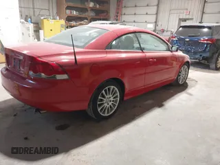 2007 Volvo C70 with VIN YV1MC68207J023648, listed as a IAAI auction lot 41281499 with 116,845 mi miles. Bid and sale history available at carsss.com. Image 4.