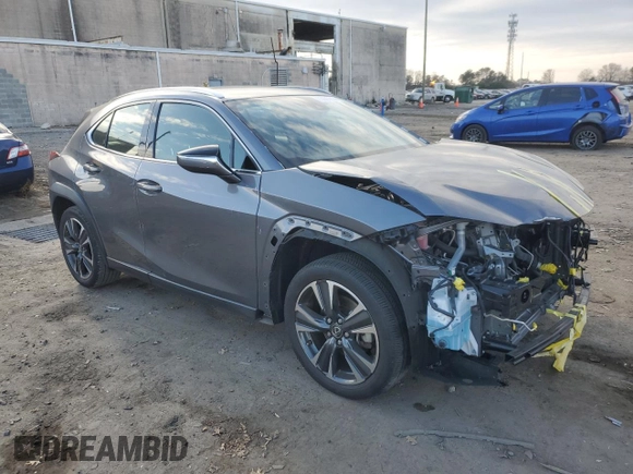 2021 Lexus UX 200 z VIN JTHX3JBHXM2040576, wystawiony jako Copart lot #83983914 z przebiegiem 28 897 mil mil oraz Szkoda całkowita • Salvage title. Historia ofert i sprzedaży dostępna na DreamBid. Obrazek 4.