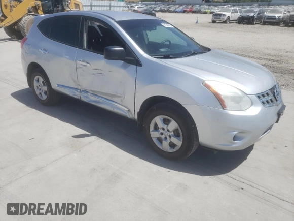 2012 Nissan Rogue S with VIN JN8AS5MV5CW702385, listed as a Copart auction lot 61538285 with 108,471 mi miles and Salvage title. Bid and sale history available at DreamBid. Image 4.