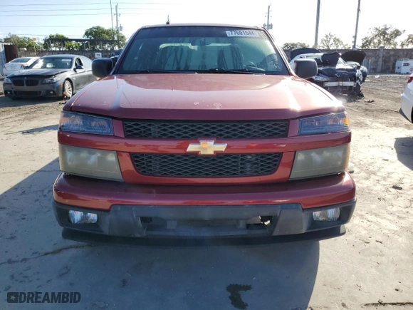 2011 Chevrolet Colorado LT w/1LT with VIN 1GCESCF90B8131005, listed as a Copart auction lot 77601544 with 123,033 mi miles and Non Repairable. Bid and sale history available at carsss.com. Image 5.