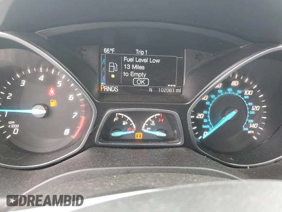 2016 Ford Escape Titanium with VIN 1FMCU9J95GUA58624, listed as a Copart auction lot 59915305 with 102,061 mi miles and Salvage title. Bid and sale history available at DreamBid. Image 9.