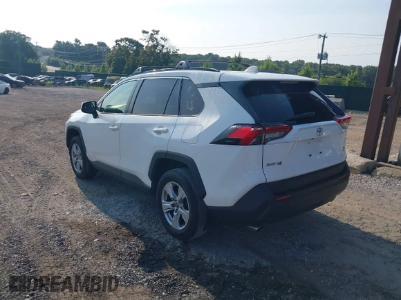 2019 Toyota RAV4 XLE with VIN JTMP1RFV0KD020442, listed as a IAAI auction lot 40108049 with 70,916 mi miles and . Bid and sale history available at DreamBid. Image 3.