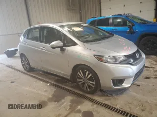 2015 Honda Fit EX with VIN 3HGGK5G82FM754820, listed as a Copart auction lot 55671125 with 111,603 mi miles and Salvage title. Bid and sale history available at DreamBid. Image 4.
