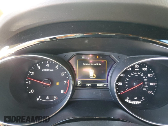 2018 Kia Sedona SX-L with VIN KNDME5C19J6399669, listed as a Copart auction lot 72073194 with 60,657 mi miles and Salvage Title. Bid and sale history available at DreamBid. Image 9.