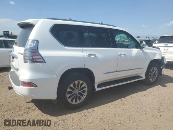 2017 Lexus GX 460 with VIN JTJJM7FX2H5174539, listed as a Copart auction lot 64331305 with 100,851 mi miles and Salvage title. Bid and sale history available at DreamBid. Image 3.