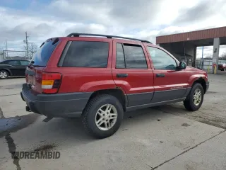 2004 Jeep Grand Cherokee Laredo with VIN 1J4GW48S04C344954, listed as a Copart auction lot 50436225 with 321,369 mi miles and Salvage Title. Bid and sale history available at carsss.com. Image 3.