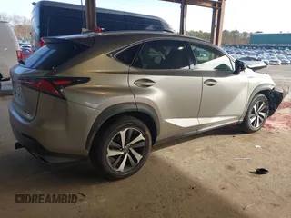 2018 Lexus NX with VIN JTJBARBZ5J2166393, listed as a IAAI auction lot 41772242 with 58,211 mi miles. Bid and sale history available at carsss.com. Image 4.