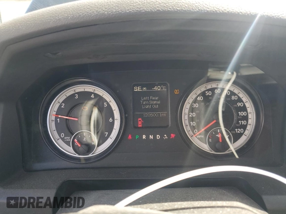 2015 Ram 1500 Tradesman with VIN 3C6JR7AT2FG560089, listed as a Copart auction lot 52805415 with 120,500 mi miles and Clean title. Bid and sale history available at DreamBid. Image 9.