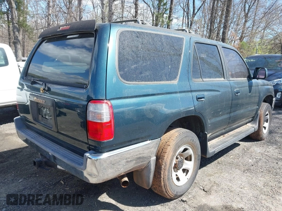 1997 Toyota 4Runner SR5 with VIN JT3GN86R4V0029422, listed as a IAAI auction lot 41845389 with 106,444 mi miles and . Bid and sale history available at DreamBid. Image 4.