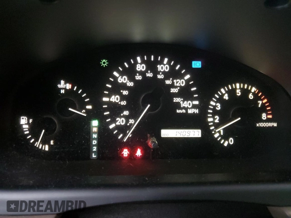 2003 Lexus RX 300 with VIN JTJGF10U830161140, listed as a Copart auction lot 65204654 with 140,977 mi miles and Salvage Title. Bid and sale history available at carsss.com. Image 9.