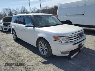2010 Ford Flex Limited w/Ecoboost with VIN 2FMHK6DT7ABA85466, listed as a Copart auction lot 49815285 with 100,537 mi miles and Clean Title. Bid and sale history available at carsss.com. Image 4.