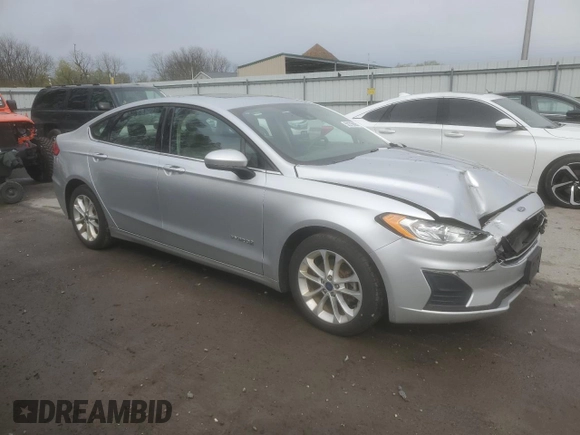 2019 Ford Fusion SE with VIN 3FA6P0LU9KR212506, listed as a Copart auction lot 52276695 with 177,015 mi miles and Salvage Title. Bid and sale history available at DreamBid. Image 4.