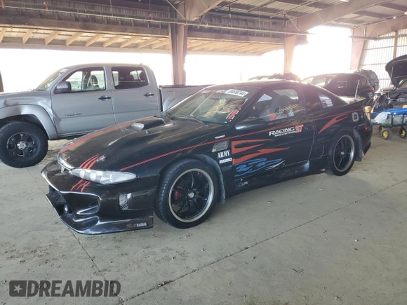 1992 Mitsubishi Eclipse with VIN 4A3CS44R9NE113833, listed as a Copart auction lot 84656744 with 217,186 mi miles and Clean Title. Bid and sale history available at DreamBid. Image 1.