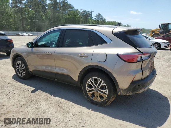 2021 Ford Escape SEL z VIN 1FMCU0H63MUB08827, wystawiony jako Copart lot #53535125 z przebiegiem Nie podano mil oraz Szkoda całkowita • Salvage title. Historia ofert i sprzedaży dostępna na DreamBid. Obrazek 2.