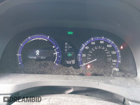 2010 Lexus HS 250h with VIN JTHBB1BA2A2022276, listed as a IAAI auction lot 41642791 with 76,879 mi miles and . Bid and sale history available at DreamBid. Image 7.